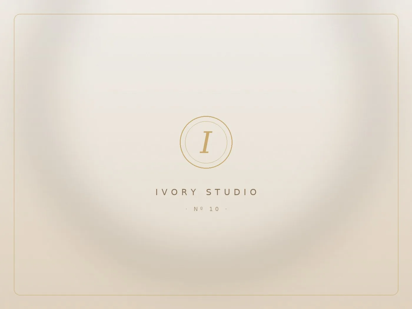Acabado clean luxury de Ivory Studio